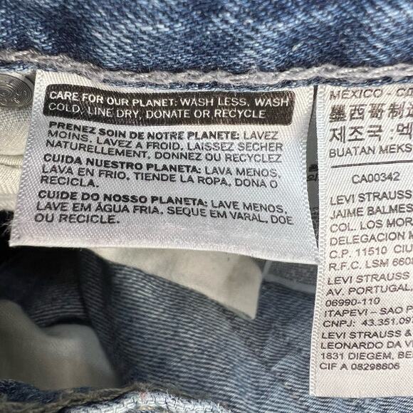 Levi's 514 Jeans Men's 29x32 Blue Straight Leg Medium Wash Normcore Dad Jeans - Picture 7 of 11